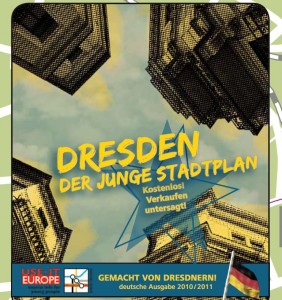 Die Titelseite des deutschen USE-IT Stadtplanes 2010/2011