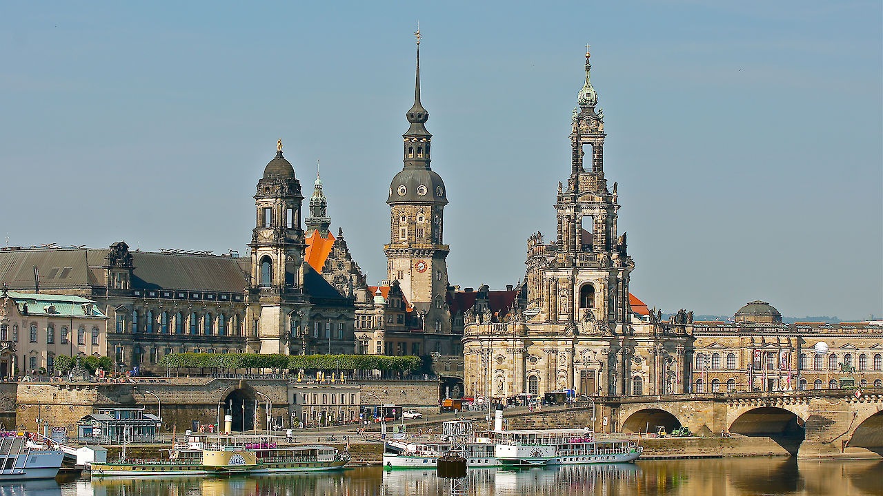 chapel royal and Brühl terrace