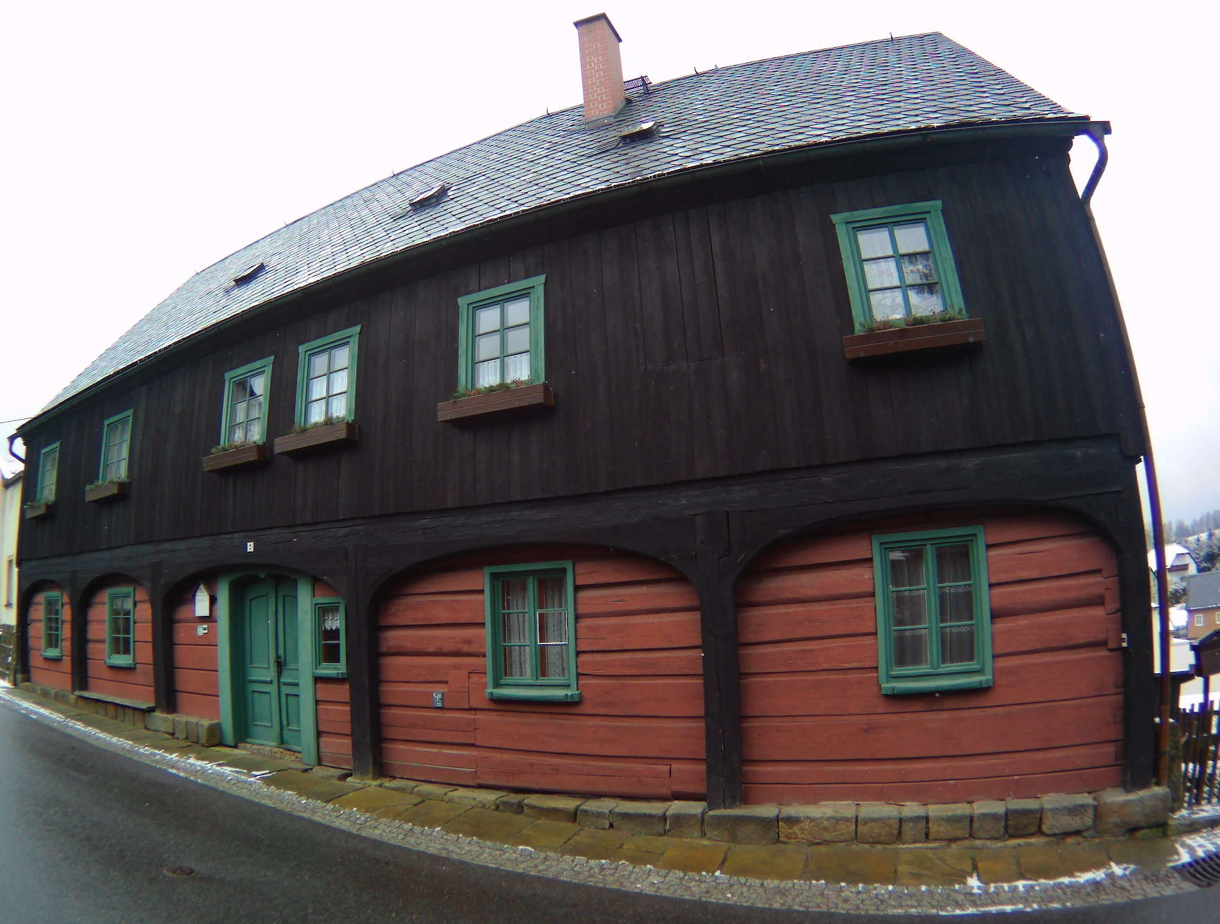 Umgebindehaus in Hinterhermsdorf