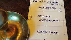 christmas eve menu