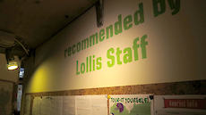Recommendations by Staff-Members in the reception area