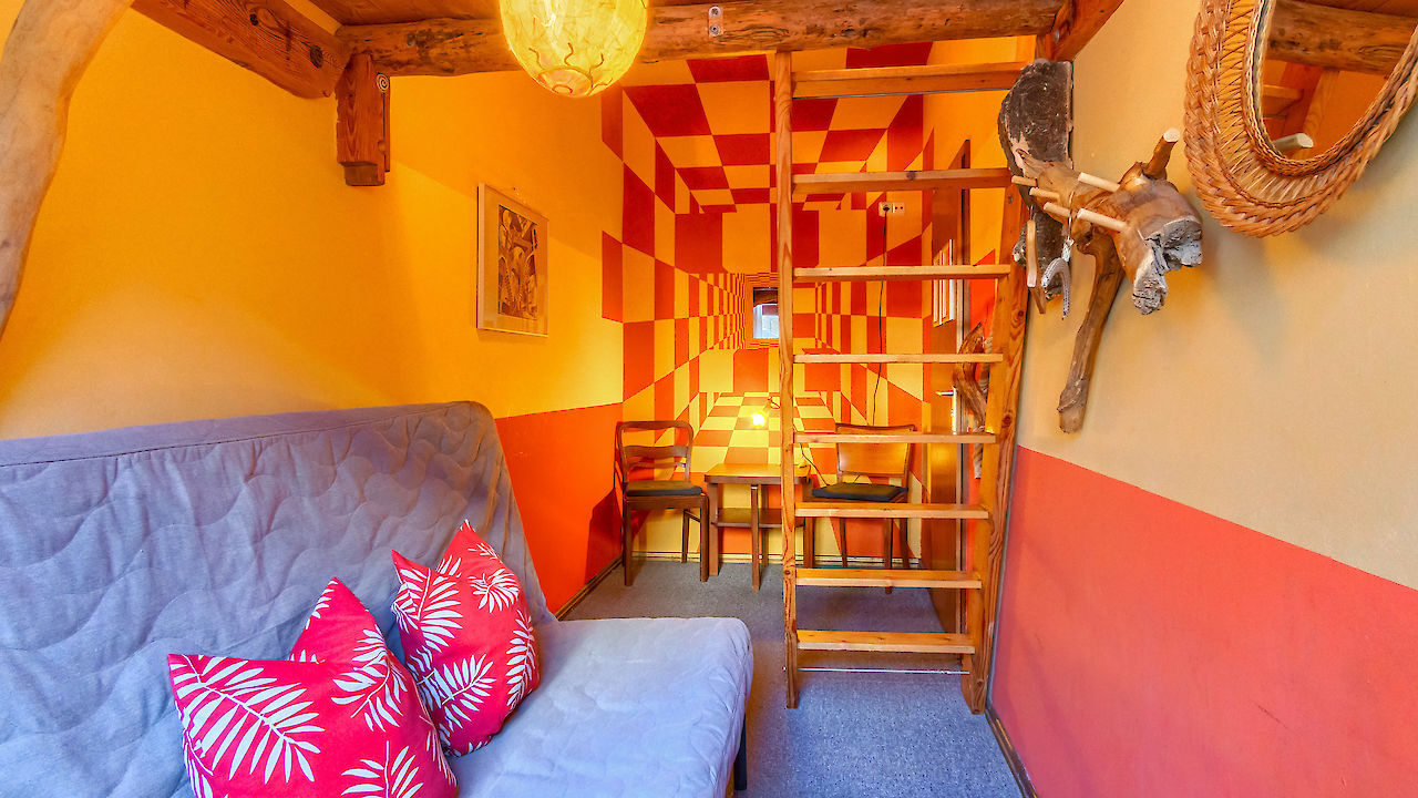 3-D Doppelzimmer Tür