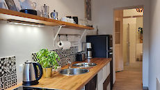 Familien Apartment - komplett eingerichtete Küche