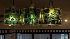Detail | Lampe im Filmzimmer