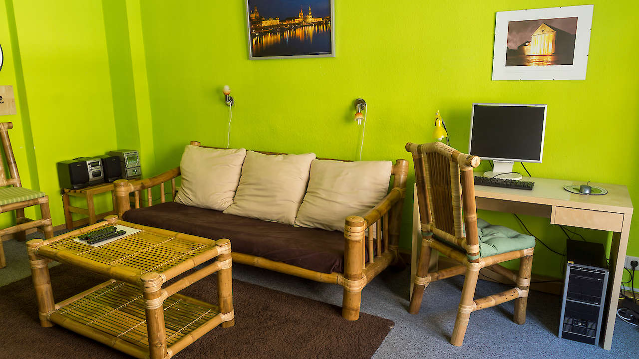 Apartament "Zielone sklepienie" Salon