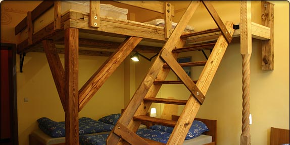 Ansichten aus unserem Hostel Foto